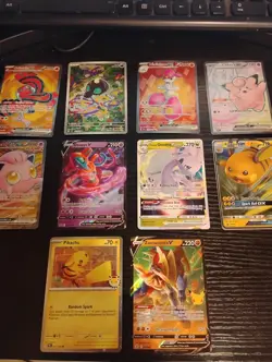 Lot Of 10 Pokemon Illustration Rare Cards Varying Sets All Nm To Mint - Image 1