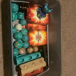 bakugan lot of bakugan and gate and ability cards - Image 1