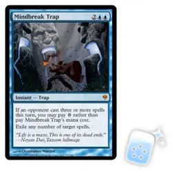 MINDBREAK TRAP Zendikar ZEN Magic MTG MINT CARD - Image 1