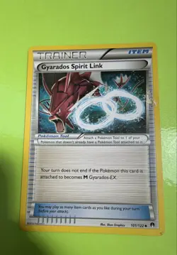 Gyarados Spirit Link 101/122 Breakpoint Regular Nintendo Pokemon Card 2016 - Image 1