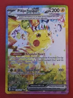 Pikachu EX 238 NM-Mint Surging Sparks Pokemon Card - Image 1