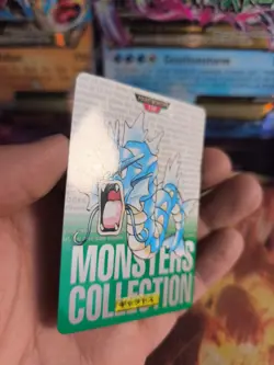Pokemon Karte Card carddass Monsters collection Green 1996 japanese Gyarados VG- - Image 3