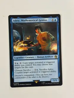 Adric, Mathematical Genius Universes Beyond: Doctor Who Magic MTG Card - Image 1