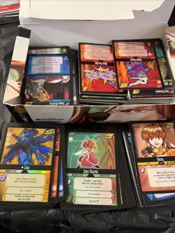 Dot Hack Enemy TCG Card Game LOT Box And Singles - Image 3