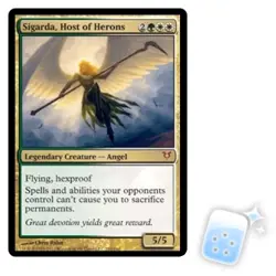 SIGARDA, HOST OF HERONS Avacyn Restored AVR Magic MTG MINT CARD - Image 1