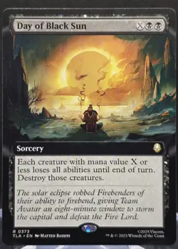 Day of Black Sun #373 Avatar: The Last Airbender Extended Art Regular Rare - Image 1