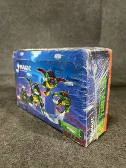 MTG: Teenage Mutant Ninja Turtles - Play Booster Box, Sealed Box is Worn - Image 2