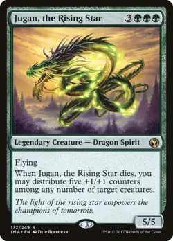 Jugan, the Rising Star 172 Rare Iconic Masters Magic: The Gathering Near Mint - Image 1