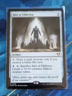 MTG Idol of Oblivion - NM - Commander Masters - Image 1