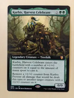 KURBIS, HARVEST CELEBRANT EXTENDED ART-MTG-INNISTRAD MIDNIGHT HUNT-MYTHIC 065 - Image 1