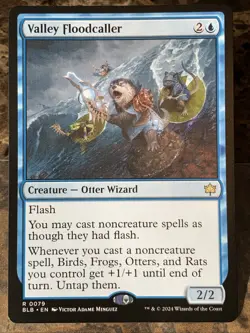 MTG TCG Bloomburrow Valley Floodcaller 0079 Regular Rare - Image 1