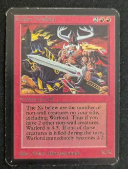 Keldon Warlord - Alpha - LP - MTG - Magic The Gathering - Red - Creature - Image 1