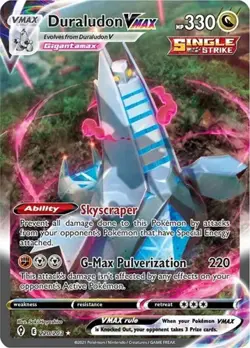 Duraludon VMAX (Alternate Art Secret, #220/203) SWSH - Evolving Skies NM Pokemon - Image 1