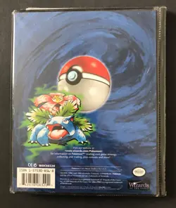 Pokemon Binder Original Blue Album Holds Cards A5 4 Pocket Wizards 1999 Pikachu - Image 2