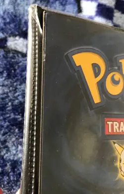 Pokemon Binder Original Blue Album Holds Cards A5 4 Pocket Wizards 1999 Pikachu - Image 3