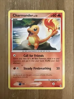 Pokemon - Charmander Lv.13 - 59/99 Platinum Arceus - Non Holo - HP - Image 1