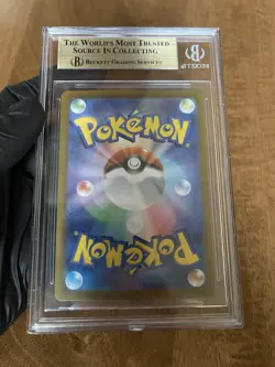 Mega Charizard X EX SAR 110/080 M2: Inferno X Holo Beckett 9.5 Pokemon Card - Image 2