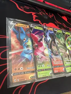 Pokemon V Lot Near Mint Holo Rare Cards Full Art - Image 1