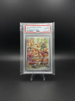 Pokemon 2024 Eevee 188/167 Sv06: Twilight Masquerade PSA 10 - Image 1
