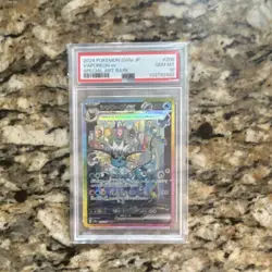 Pokemon Vaporeon ex Prismatic Evolutions Special Illustration Rare Holo PSA 10 - Image 1