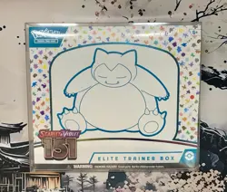 Pokemon TCG Scarlet & Violet 151 Elite Trainer Box ETB New Factory Sealed - Image 1