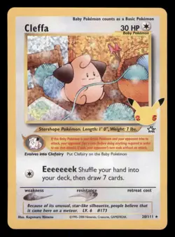 Cleffa 20/111 Classic Collection Celebrations: Classic Collection Pokemon TCG NM - Image 1