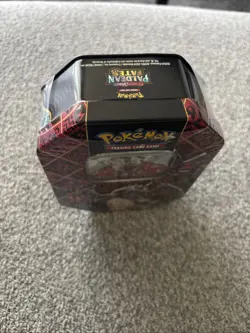 Pokemon Scarlet & Violet Paldean Fates Charizard EX Tin- New/ Sealed - Image 3