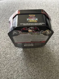 Pokemon Scarlet & Violet Paldean Fates Charizard EX Tin- New/ Sealed - Image 4