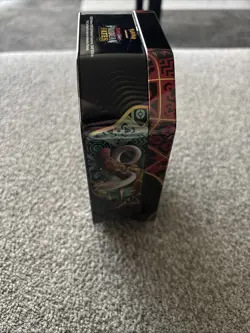 Pokemon Scarlet & Violet Paldean Fates Charizard EX Tin- New/ Sealed - Image 5