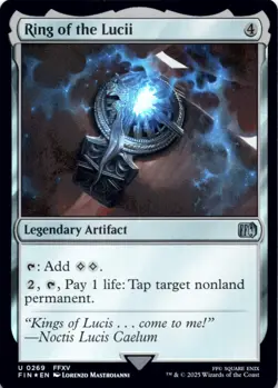 MTG Ring of the Lucii Foil NM FINAL FANTASY Magic 269 - Image 1