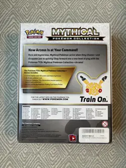 6x Pokemon mythical collections: arceus,jirachi,keldeo,meloetta,shaymin,genesect - Image 2