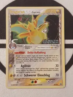 Dragoran 3/113 Ex Delta Species Set Reverse Holo Stamped Pokemon Karte Deutsch - Image 3