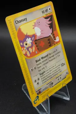 Chansey 072/165 Expedition Base Set Regular WOTC Vintage 2002 Pokemon TCG LP ++ - Image 4