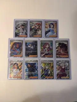 Pokemon Full Art Trainer LOT OF 11 All NM/LP - Image 1