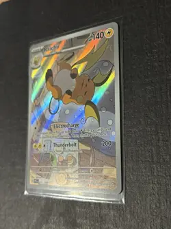 Pokemon Raichu 211/193 Sv02: Paldea Evolved Illustration Rare Holo HP 140 - Image 2