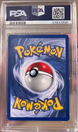 Pokemon Pikachu Base Set Shadowless 1st Edition Red Cheeks #58 PSA 8 - Image 2