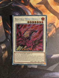 Yu-Gi-Oh! Bramble Rose Dragon DOOD-EN039 Secret Rare 1st Edition Near Mint... - Image 1