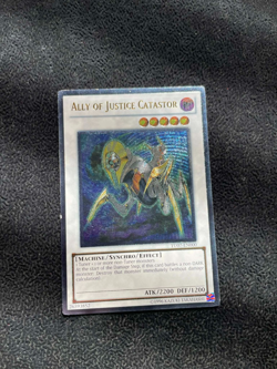 YuGiOh Ally of Justice Catastor Ultimate Rare - TU07-EN000 - LP/MP - Image 1