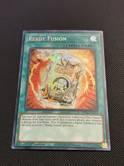 Yugioh! | Ready Fusion MP22-EN163 2022 Tin Prismatic Secret Rare 1st Edition NM - Image 1