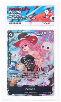 Perona OP10-092 Best Selection Vol 4 One Piece CCG Ace 9 - Image 1