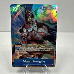 Edward.Newgate (Alternate Art) OP13-042 Carrying On His Will Foil One Piece TCG - Image 1