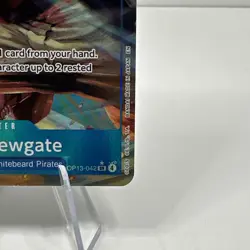 Edward.Newgate (Alternate Art) OP13-042 Carrying On His Will Foil One Piece TCG - Image 4