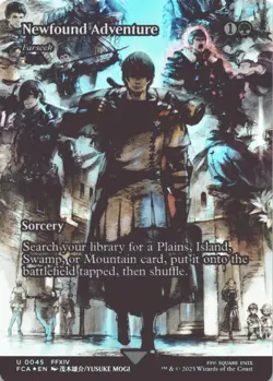 MTG Newfound Adventure - Farseek (Showcase) Foil NM FINAL FANTASY: Through the A - Image 1