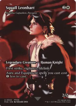 MTG Squall Leonhart - Danitha Capashen, Paragon (Showcase) Normal NM FINAL FANTA - Image 1