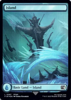 MTG Island (0297) Foil NM FINAL FANTASY Magic 297 - Image 1
