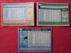 GARY ALEXANDER SIGNED PHOTO & 3 BASEBALL CARDS SAN FRANCISCO GIANTS - Cleveland - Image 5