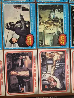 Star Wars Cards Lot Of (34) Vintage - Image 4