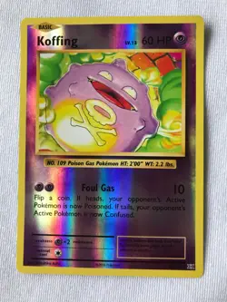 Koffing REVERSE HOLO 50/108 Pokemon TCG XY Evolutions Card NM - Image 1