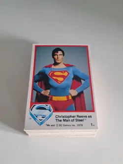 Superman full complete original set of 66 cards Topps UK 1st series 1978 SUPERB - Image 1