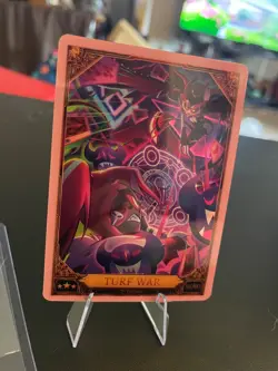TURF WAR 56/60 Omnichrome - Hazbin Hotel Trading Card - Image 1